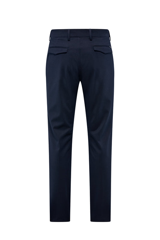 Lachlan - Pantalone Chino Slim Uomo Stretch Comfort