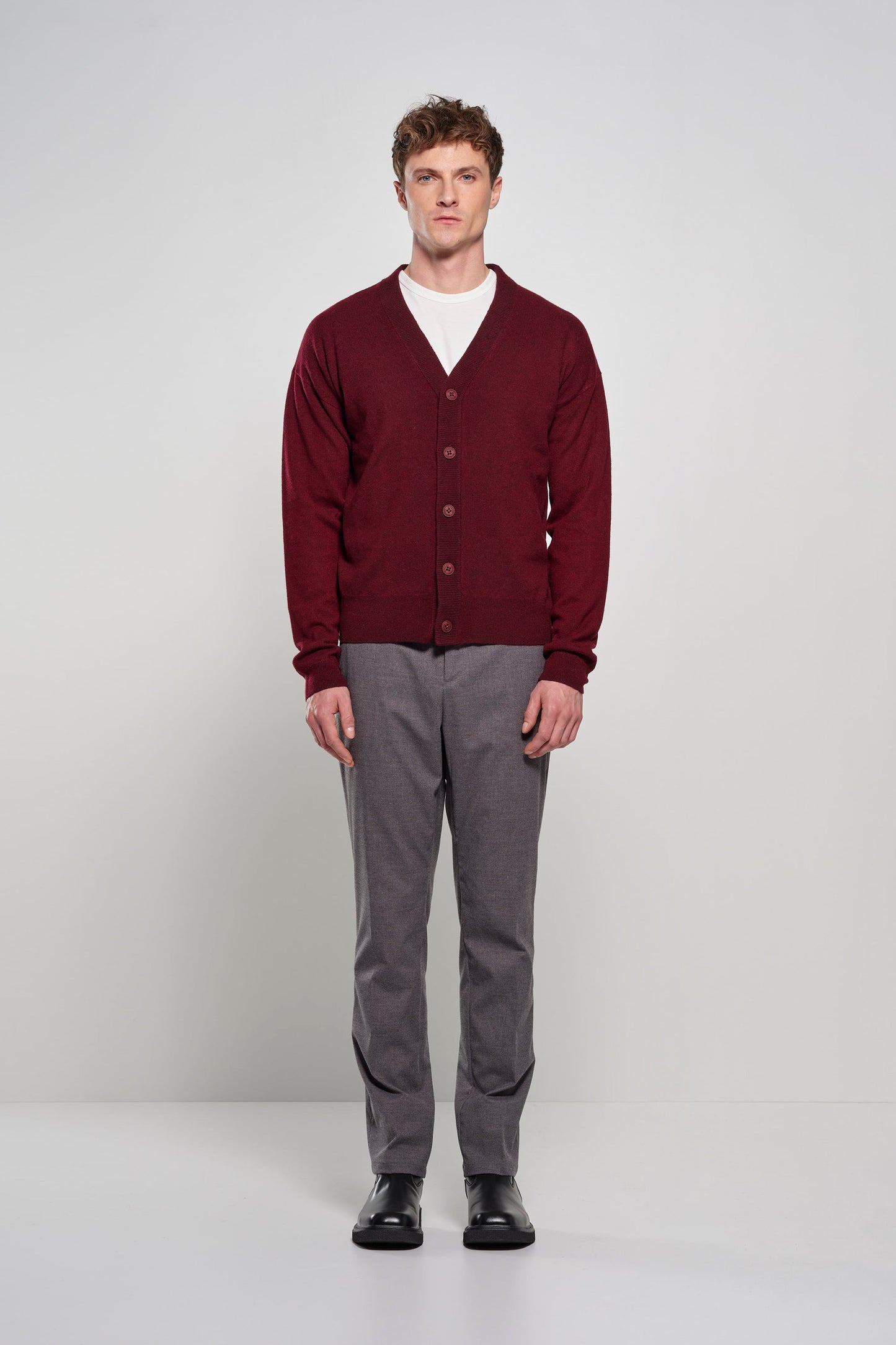 Lachlan - Pantalone Chino Slim Uomo Stretch Comfort