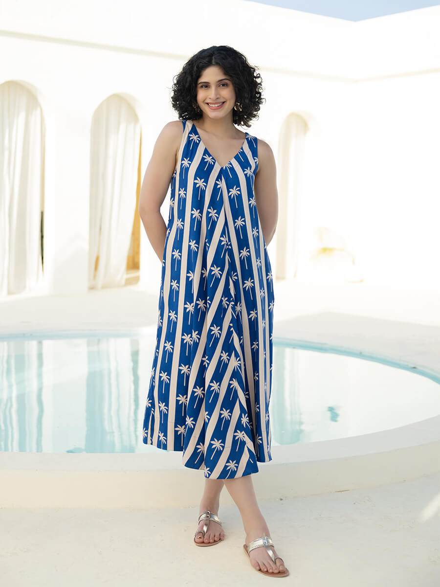 Elisa - Abito Donna Elegante Senza Maniche