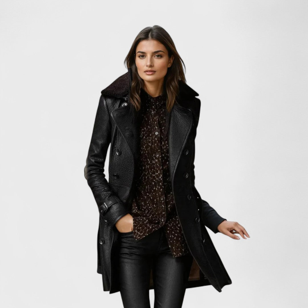 Ginevra – Cappotto Elegante Lunghezza Tre Quarti