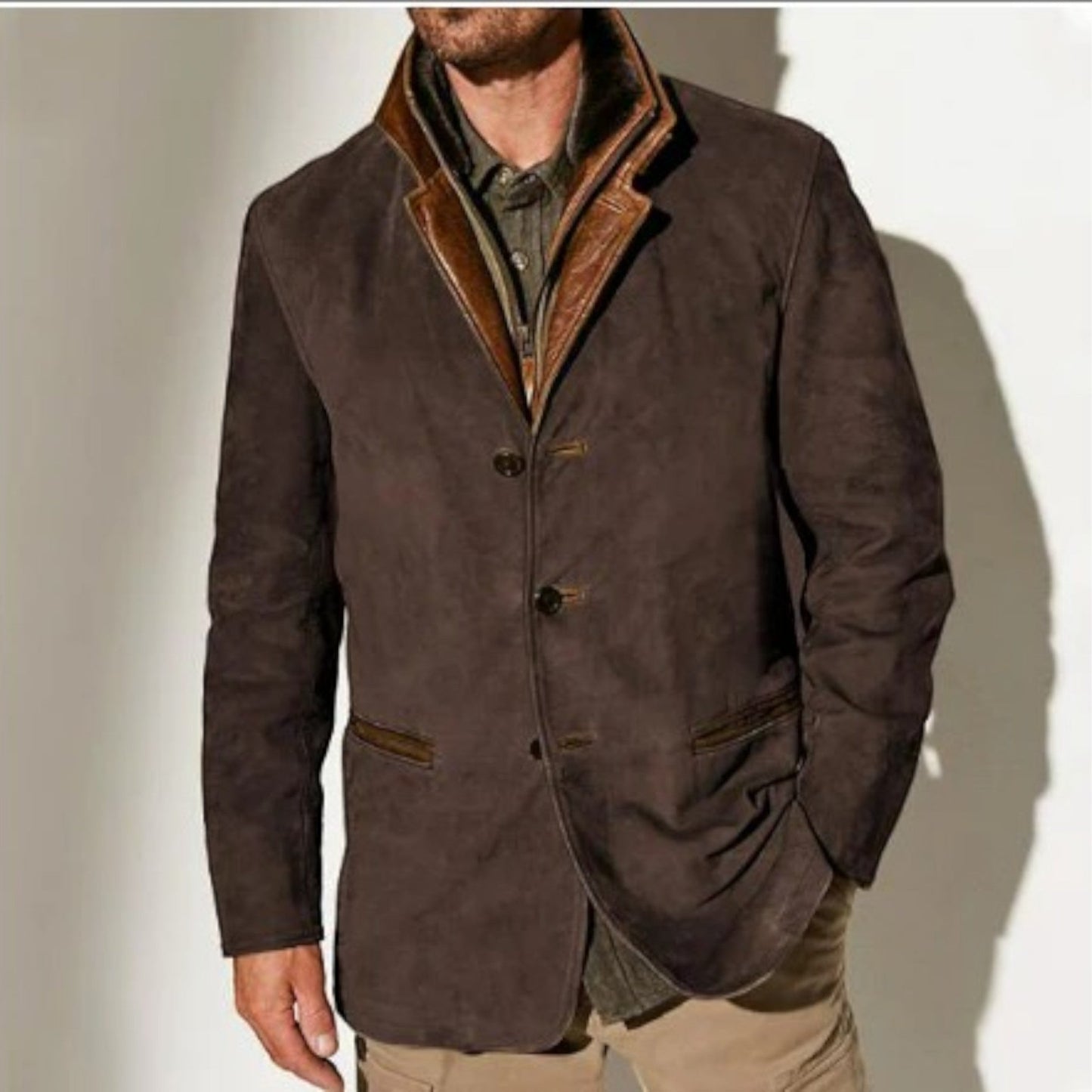 Ottavio – Giacca Vintage Da Uomo Per Stile Casual