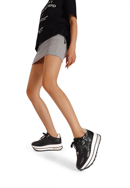 Quesia - Sneakers da donna moderne e versatili Nero