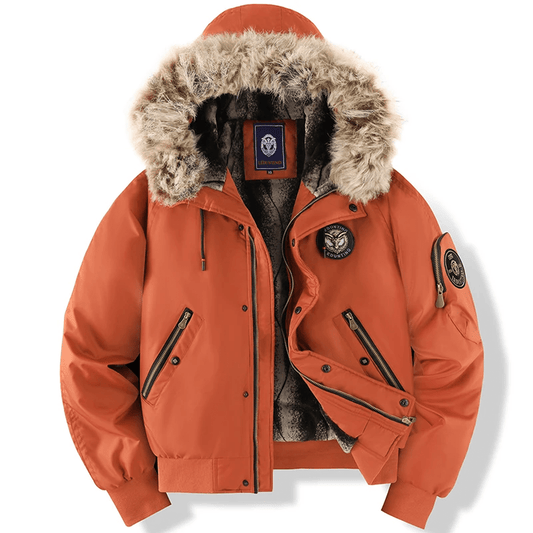 Ilario - Bomber Uomo Invernale Urban con Cappuccio