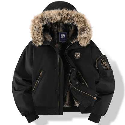 Ilario - Bomber Uomo Invernale Urban con Cappuccio