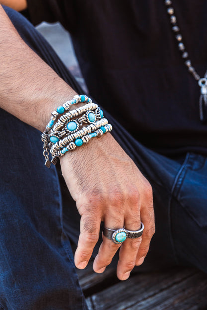 Remigio - Bracciale Elegante Uomo Moderno Raffinato