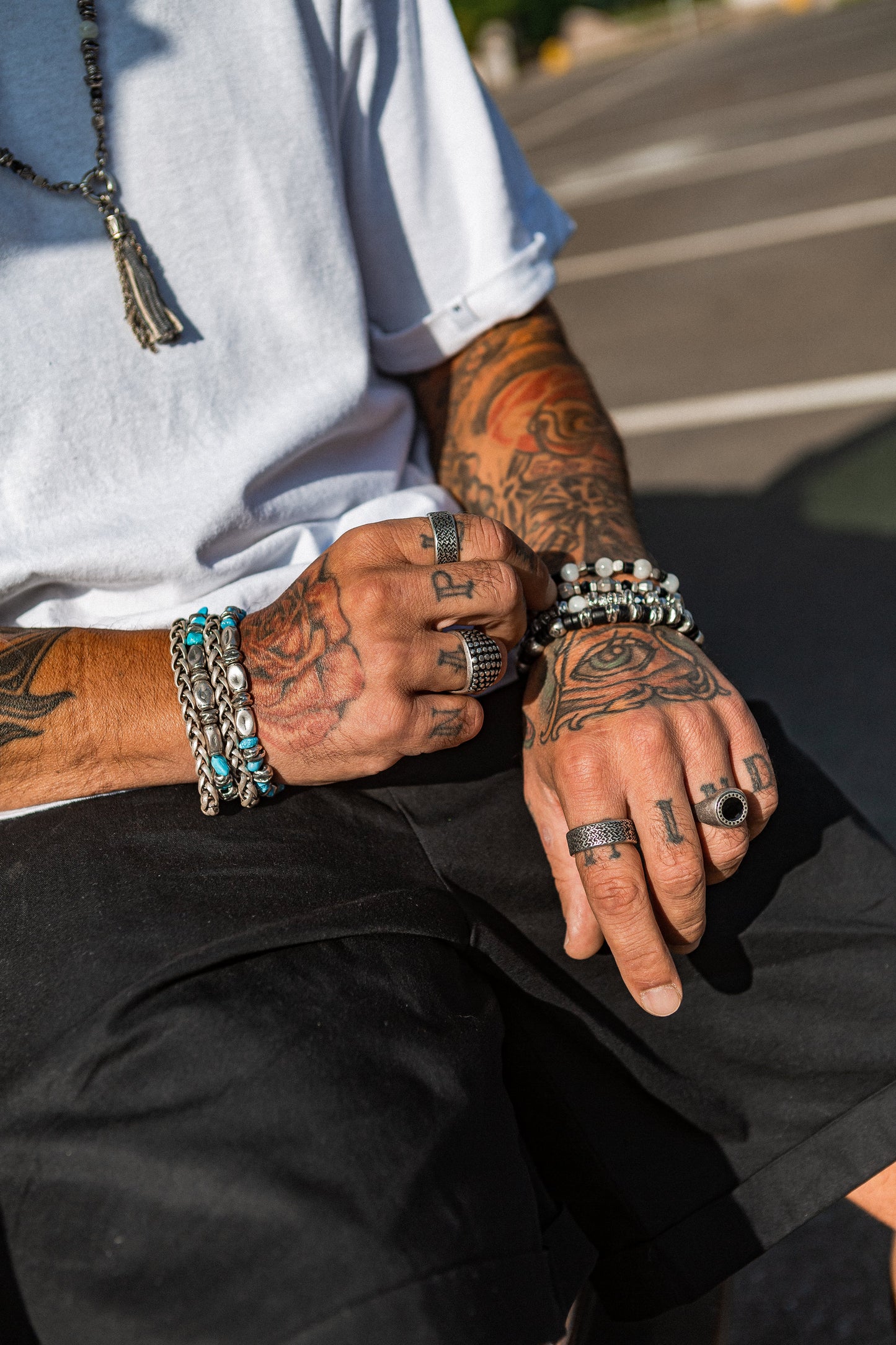 Maurizio - Bracciale Uomo Elegante Stile Contemporaneo