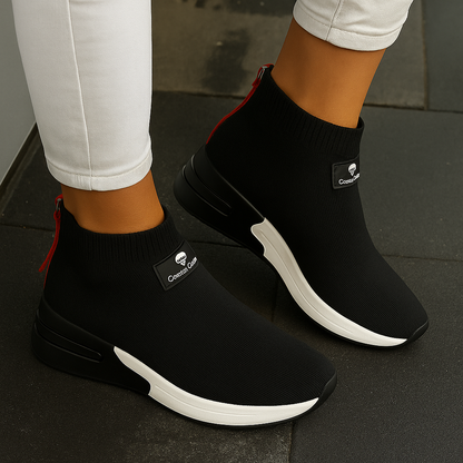 Rosalba - Sneakers moderne da donna NERO