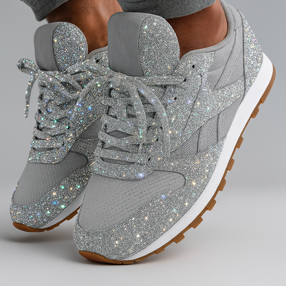 Rosamunde – Sneakers Glitterate da Donna Argento