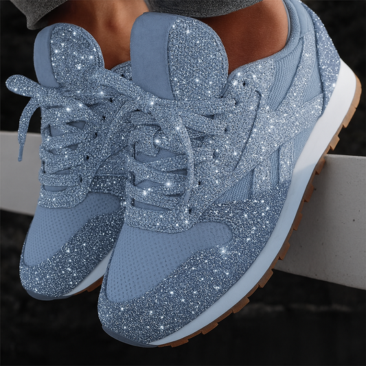 Rosamunde – Sneakers Glitterate da Donna Azzurro