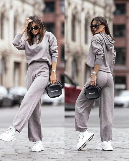 Rosella - Set coordinato elegante da donna beige