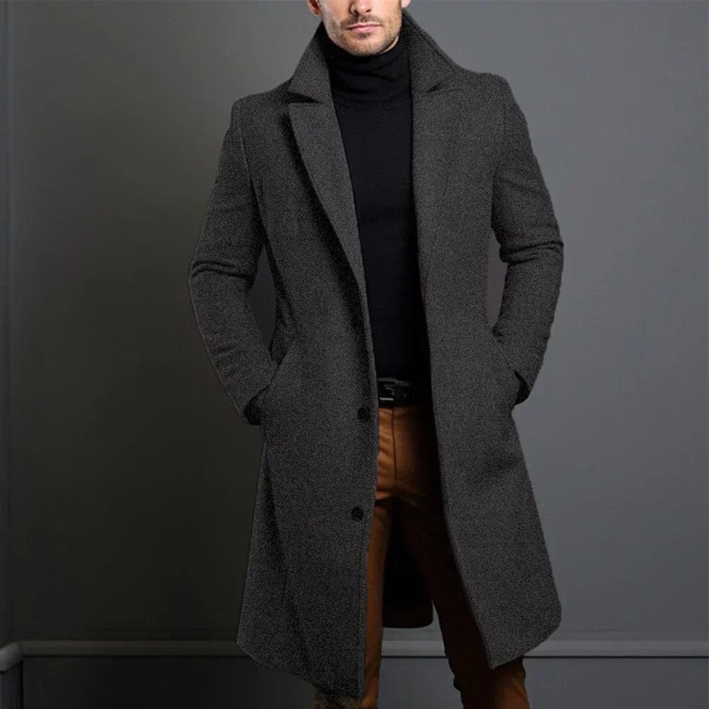 Decio - Cappotto Invernale Uomo Caldo Stile Elegante