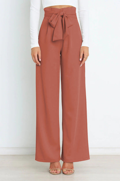 Filomena – Pantaloni Eleganti A Gamba Larga Dalla Linea Fluida