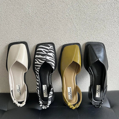 Elettra – Sandali Slingback Stile Urbano Casual Donna