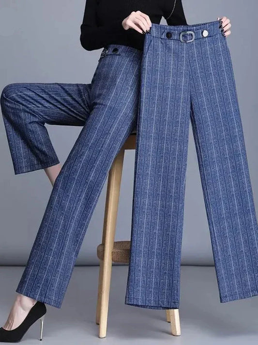Matilde – Pantaloni Larghi A Vita Alta Dalla Linea Moderna