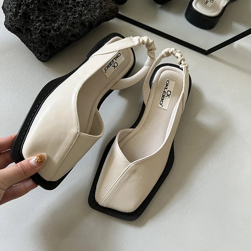 Elettra – Sandali Slingback Stile Urbano Casual Donna