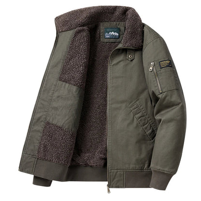Roberto - Giacca Militare Uomo Autunnale Stile Urban