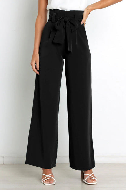 Filomena – Pantaloni Eleganti A Gamba Larga Dalla Linea Fluida