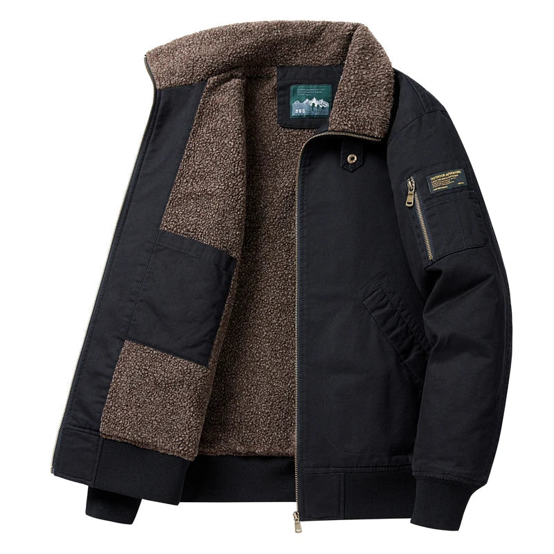 Roberto - Giacca Militare Uomo Autunnale Stile Urban