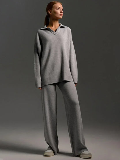 Lorenza - Completo in Maglia Donna Comodo ed Elegante