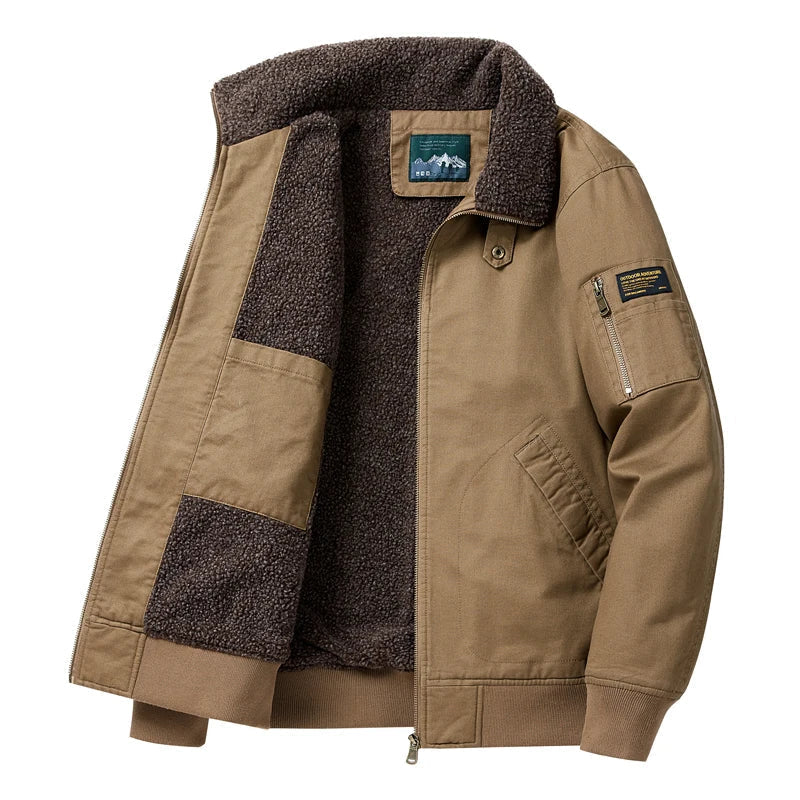 Roberto - Giacca Militare Uomo Autunnale Stile Urban