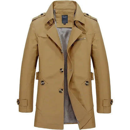Claudio – Trench Autunnale Classico da Uomo