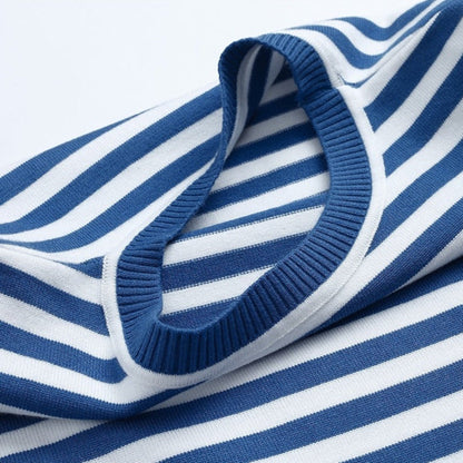 Umbra – Maglietta Classica a Righe Maniche Lunghe Donna