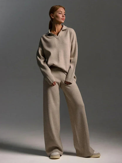 Lorenza - Completo in Maglia Donna Comodo ed Elegante