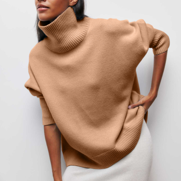 Brunora - Maglione dolcevita lavorato a maglia