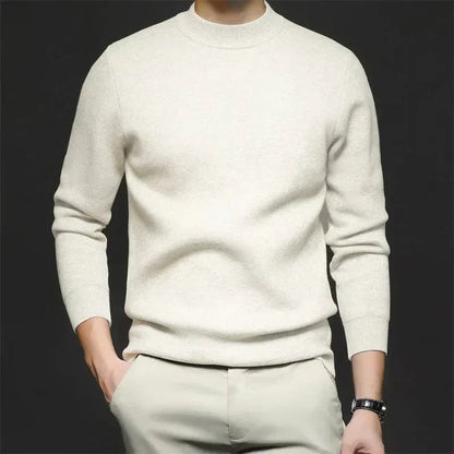 Damiano - Maglione Uomo Collo Alto Senza Tempo