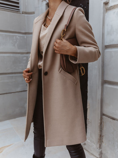 Sveva – Cappotto Invernale Monopetto Dal Design Classico