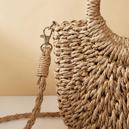 Elda - Borsa da Spiaggia Donna Boho Intrecciata