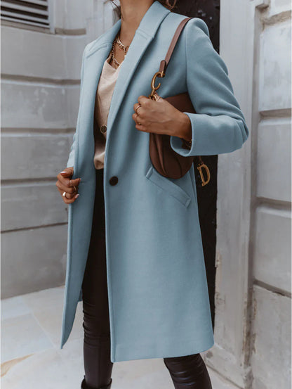 Sveva – Cappotto Invernale Monopetto Dal Design Classico