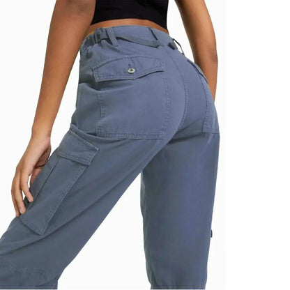 Vittoria - Pantaloni Cargo Casual da Donna dal Taglio Moderno