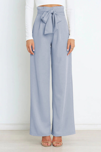 Filomena – Pantaloni Eleganti A Gamba Larga Dalla Linea Fluida