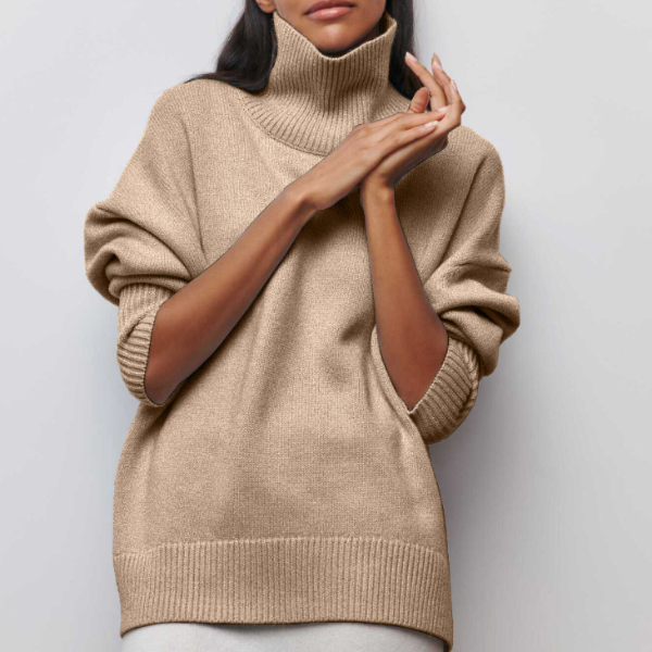 Brunora - Maglione dolcevita lavorato a maglia