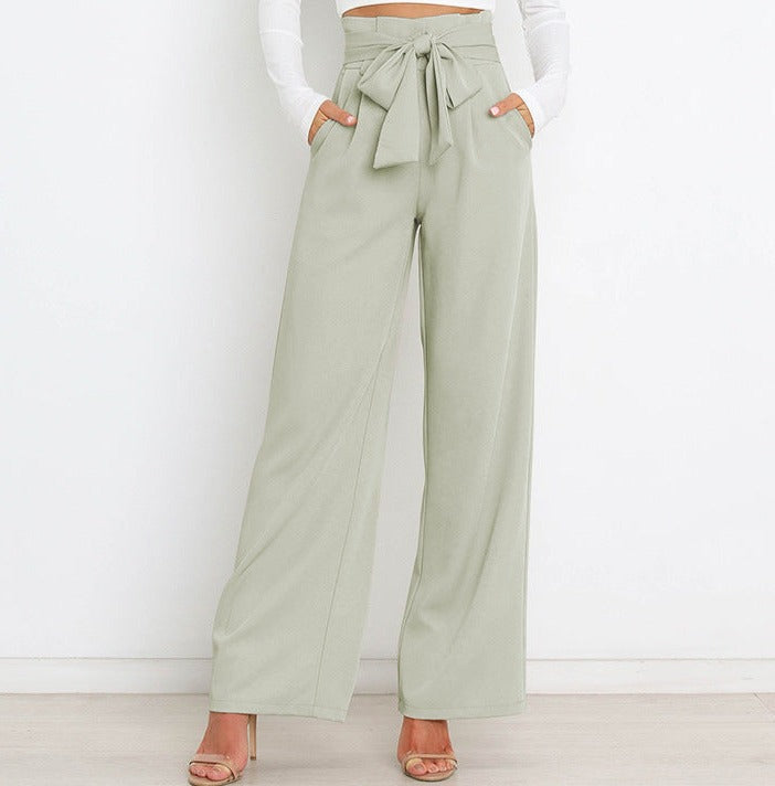Filomena – Pantaloni Eleganti A Gamba Larga Dalla Linea Fluida