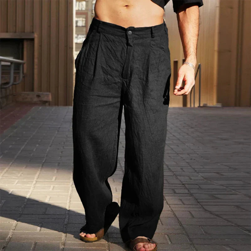 Urbano – Pantaloni A Gamba Larga Per Uno Stile Casual