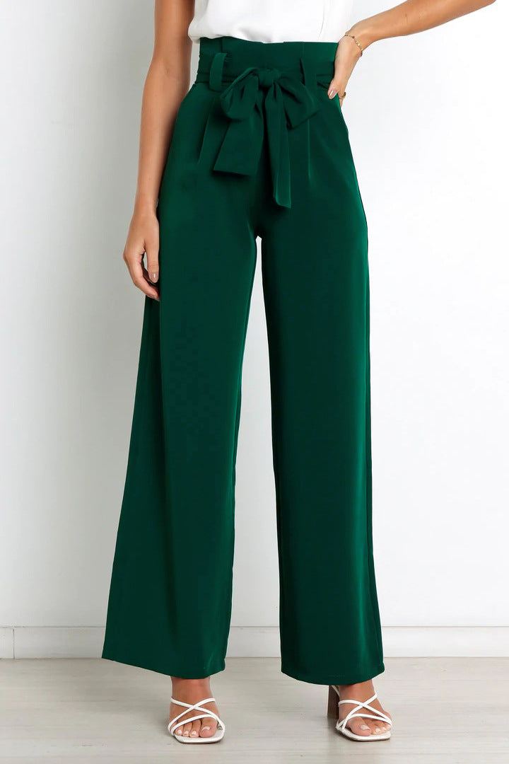 Filomena – Pantaloni Eleganti A Gamba Larga Dalla Linea Fluida