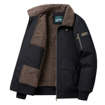 Roberto - Giacca Militare Uomo Autunnale Stile Urban