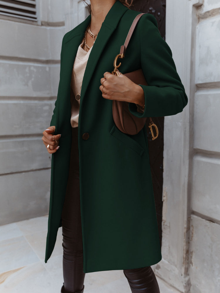 Sveva – Cappotto Invernale Monopetto Dal Design Classico