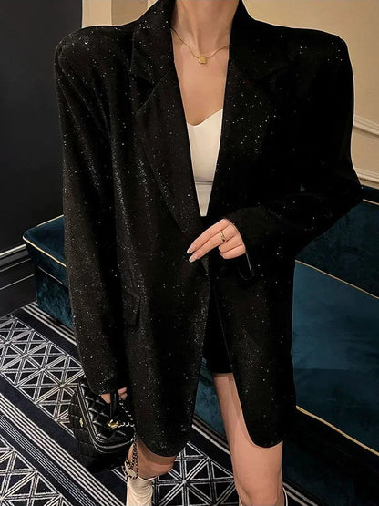 Alice – Blazer Elegante da Donna con Paillettes