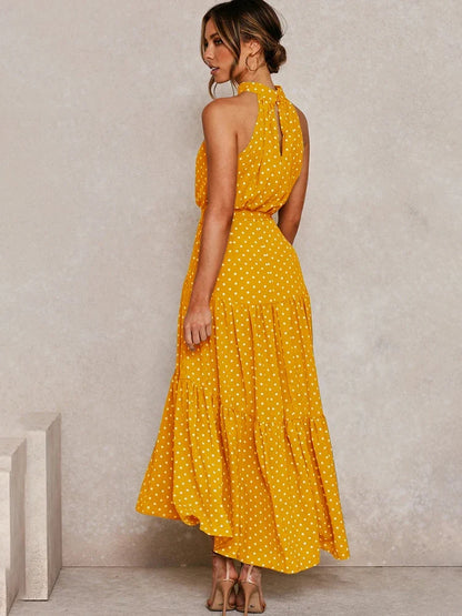 Cinzia - Abito Lungo Donna Romantico Boho