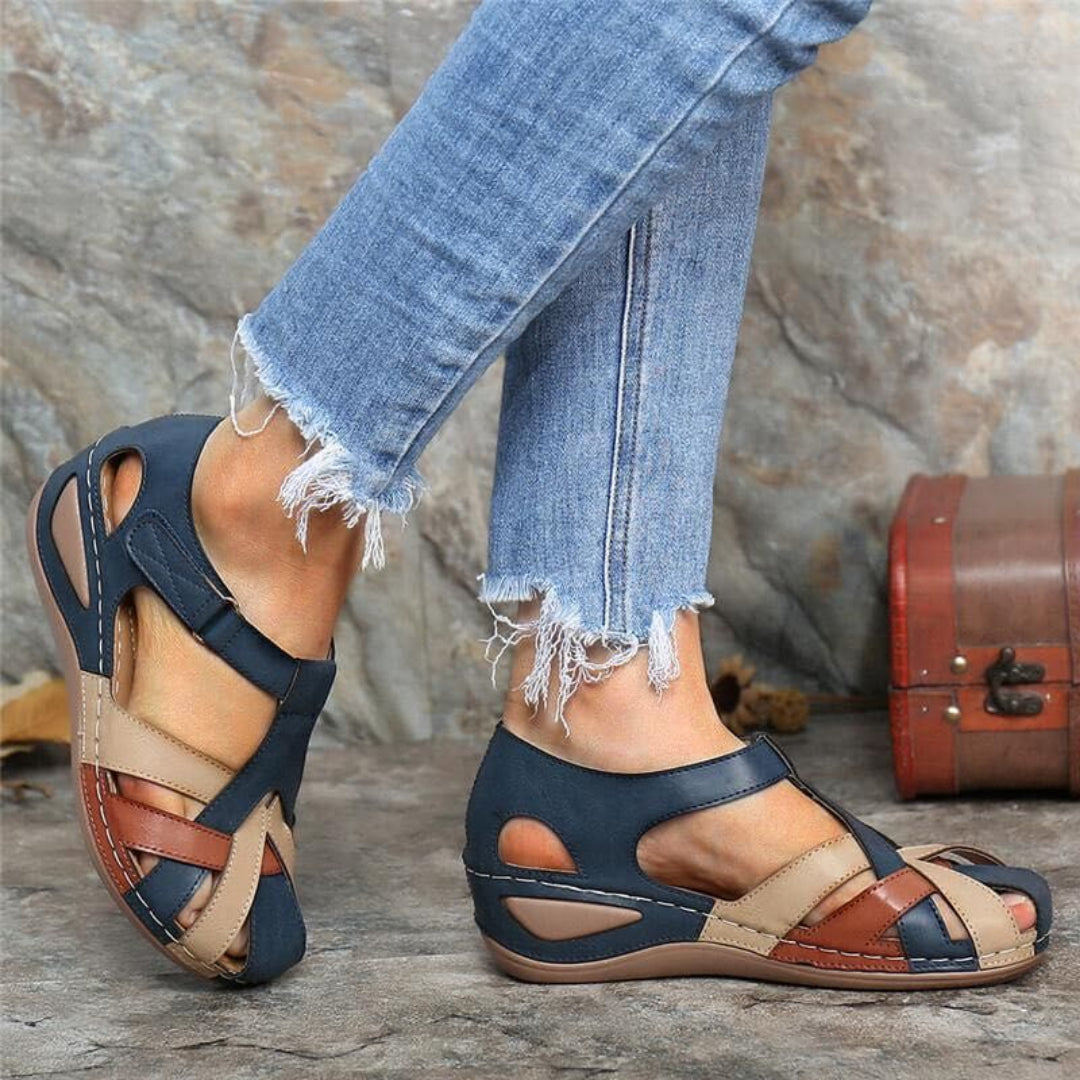 Teresa – Sandali Comfort A Pianta Aperta Dal Design Ergonomico
