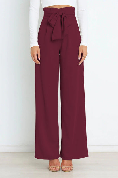 Filomena – Pantaloni Eleganti A Gamba Larga Dalla Linea Fluida
