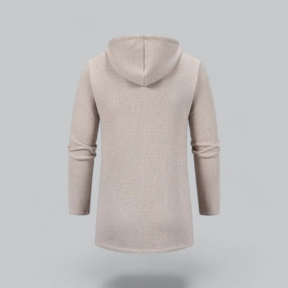 Herman - Cappotto Uomo Slim Fit con Cappuccio
