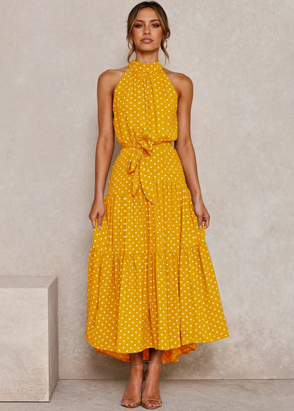 Cinzia - Abito Lungo Donna Romantico Boho