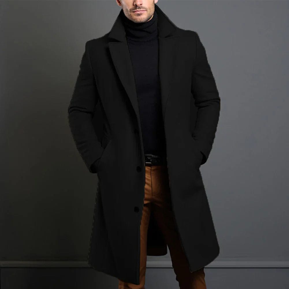 Decio - Cappotto Invernale Uomo Caldo Stile Elegante