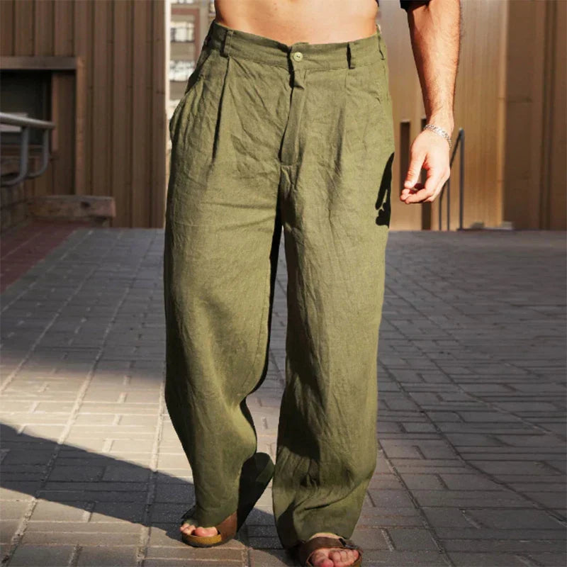 Urbano – Pantaloni A Gamba Larga Per Uno Stile Casual