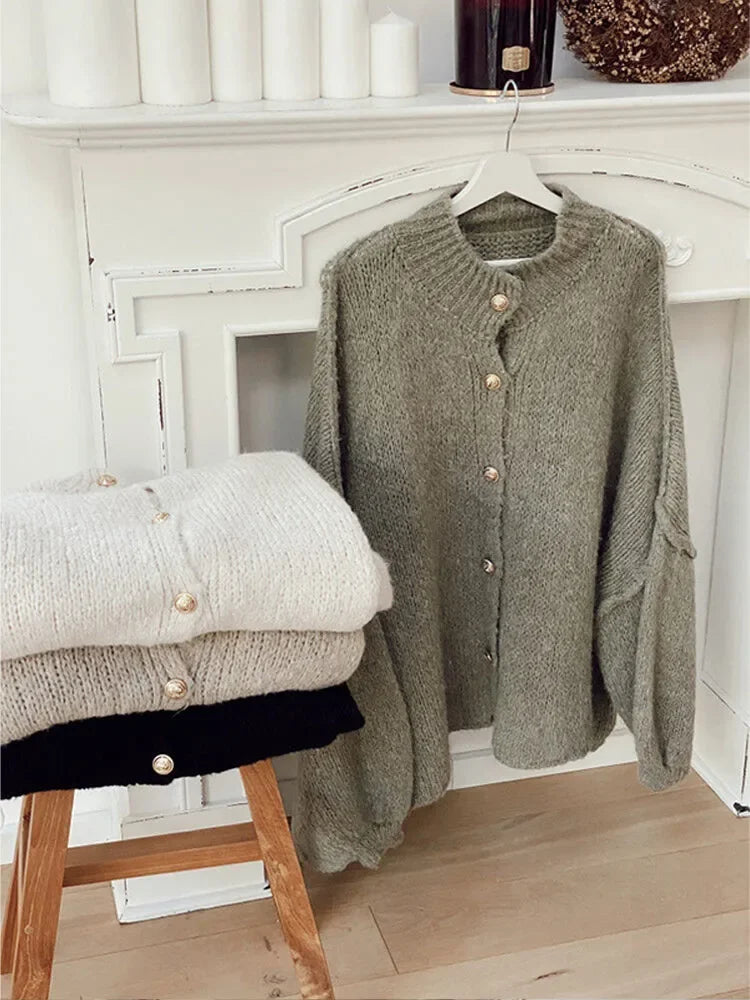 Violetta – Cardigan Oversize Donna Elegante