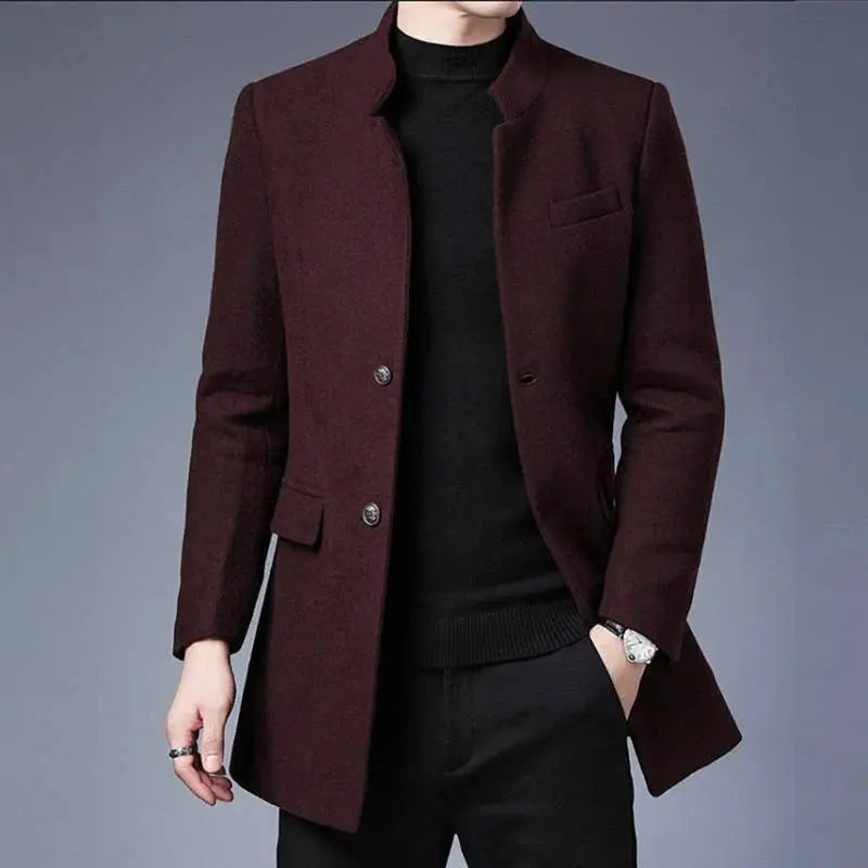 Eraldo - Cappotto Invernale Uomo Elegante Classico